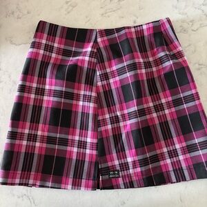 Urban Outfitters Pink Black Mini A-line Skirt